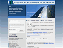 Tablet Screenshot of edificiosycondominios.cl